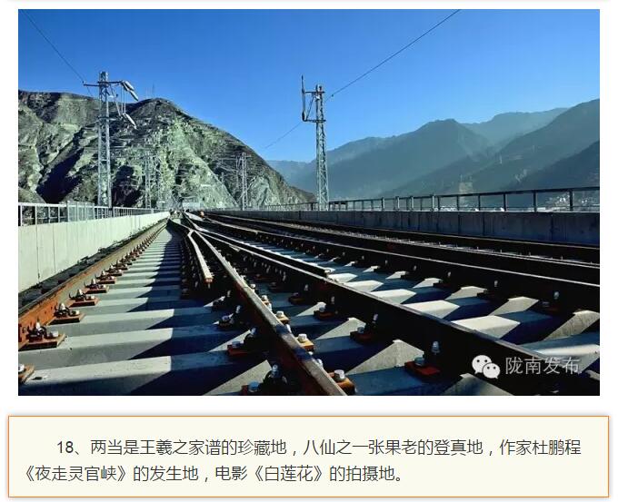 蘭渝鐵路最早由孫中山先生提出？在隴南，你不知道的事兒還有……